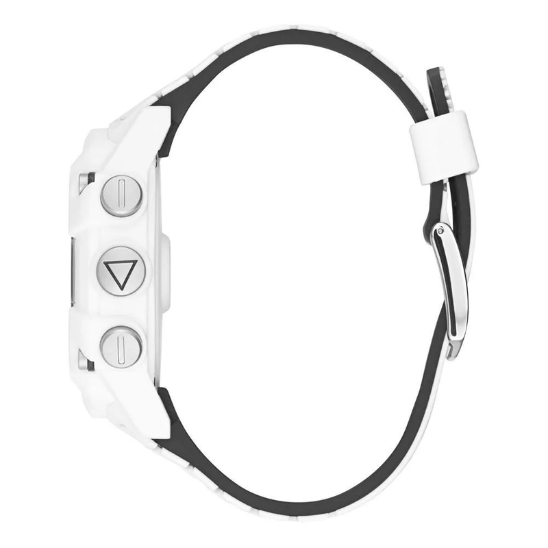 White resin sport watch-null