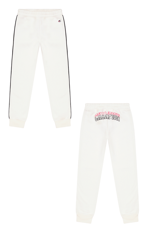 Champion girl rib cuff pants (404810)-white image number null