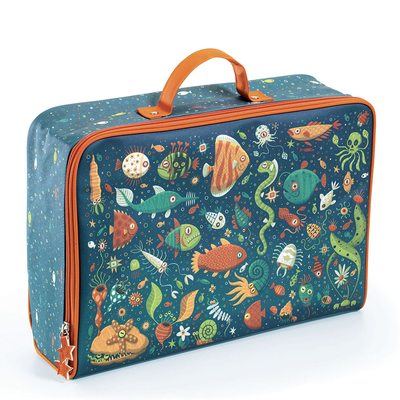 Fishes suitcase, , medium