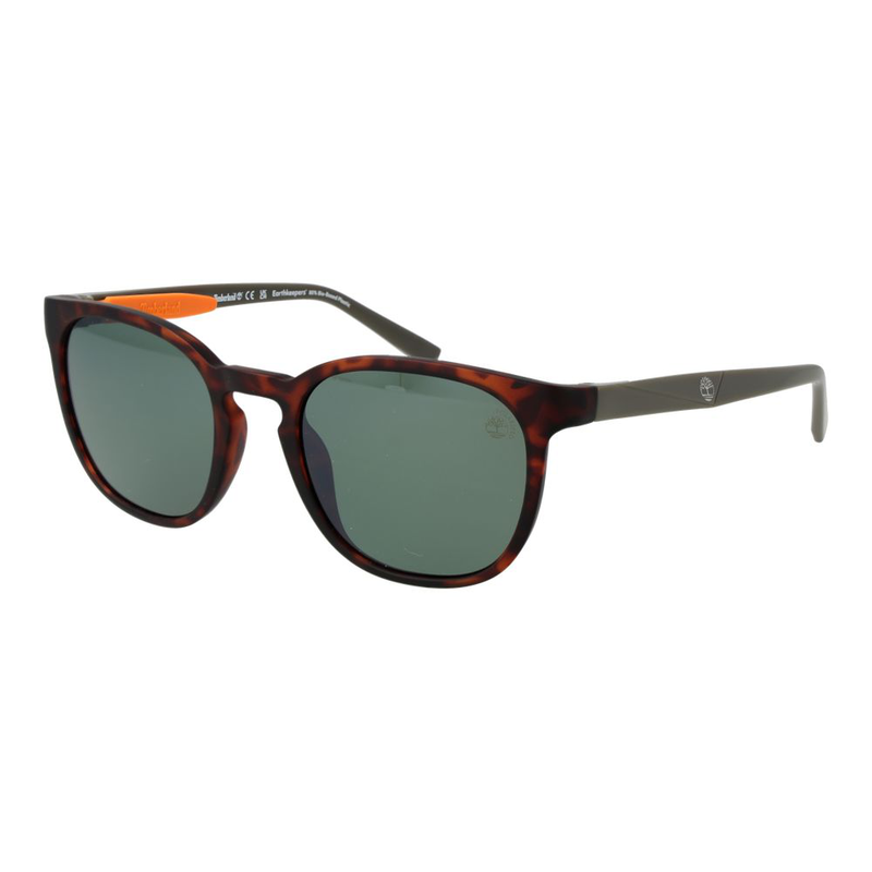 Brown stainless steel sunglasses-null