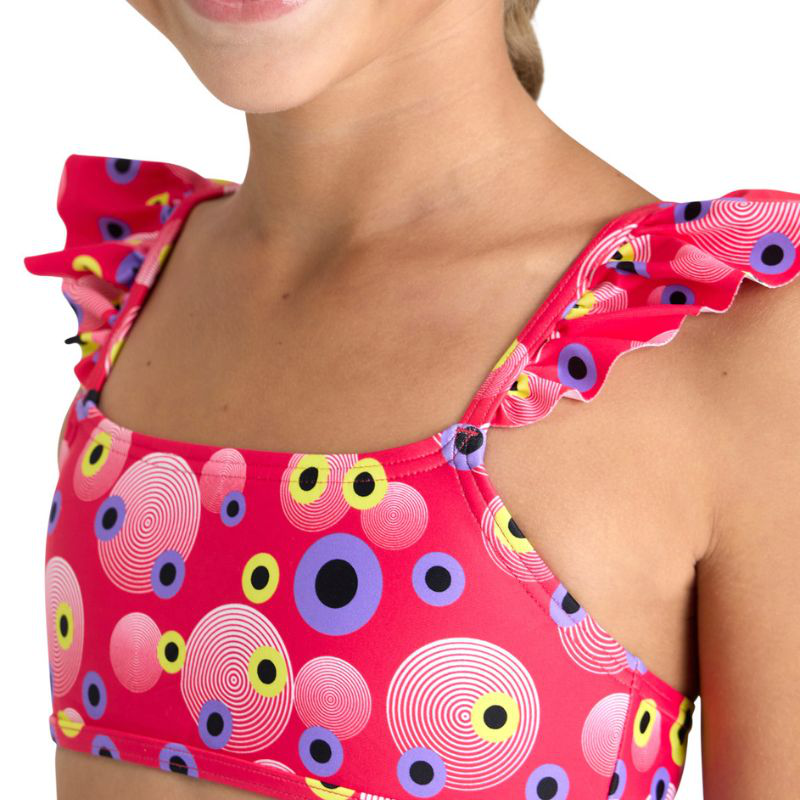 Product image: Arena kids girls vintage bikini rouches swimsuit-null