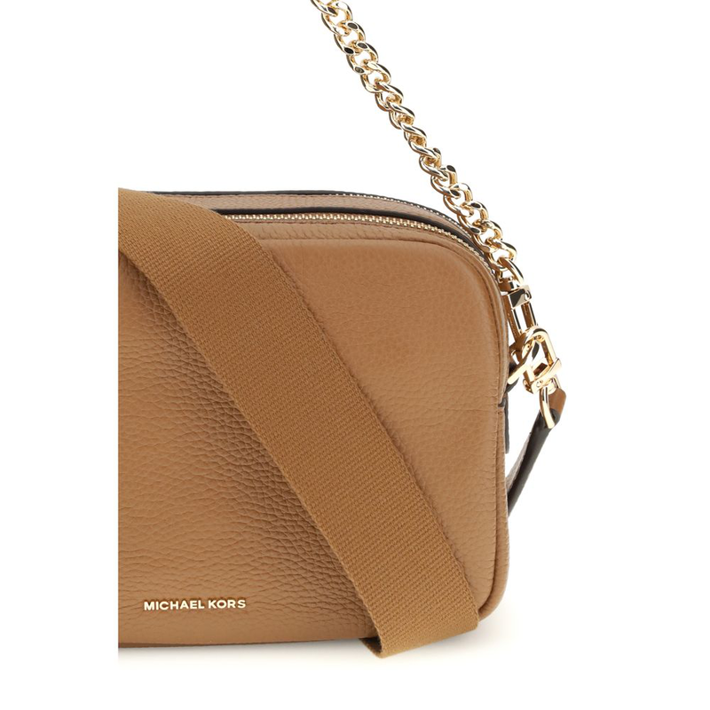 Brown calf leather bos taurus shoulder bag-null