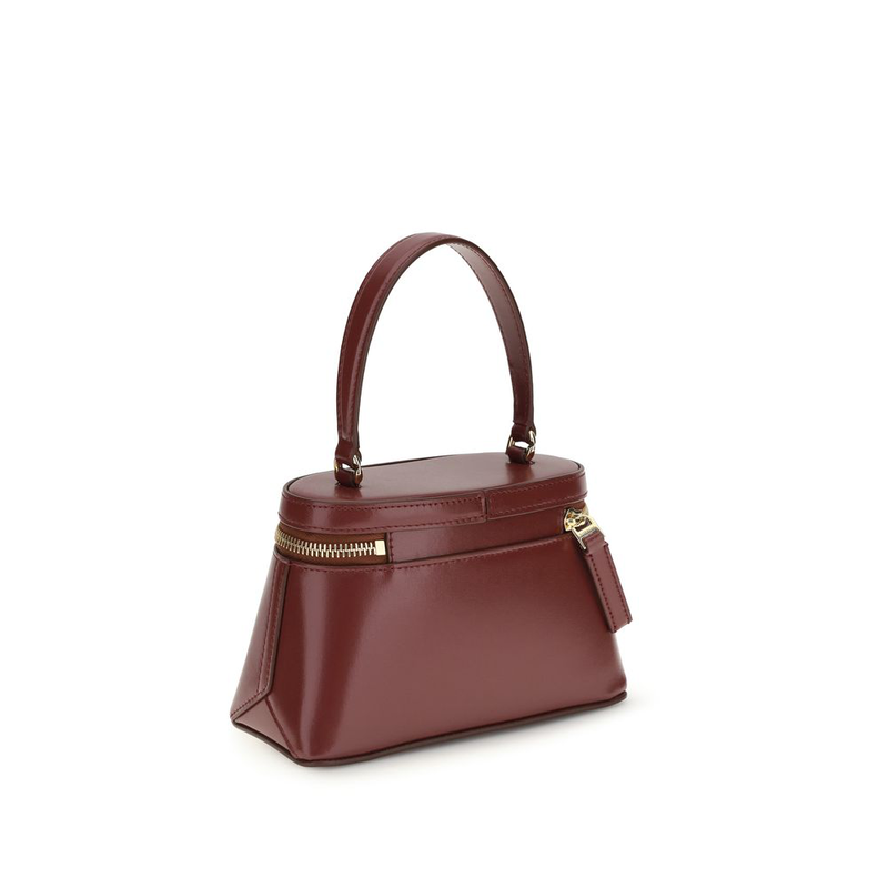 Bordeaux calf leather bos taurus handbag-null
