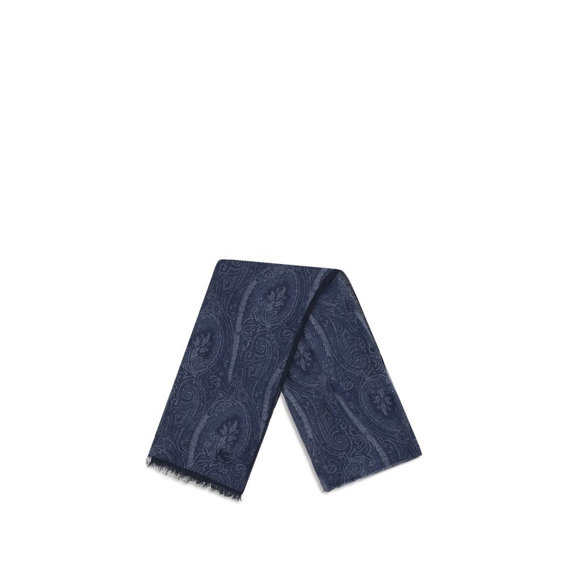 Blue modal scarf-null