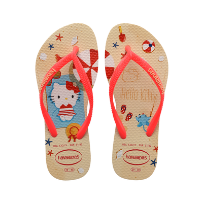 Havaianas kids slim hello kitty, Macaron Pink, medium