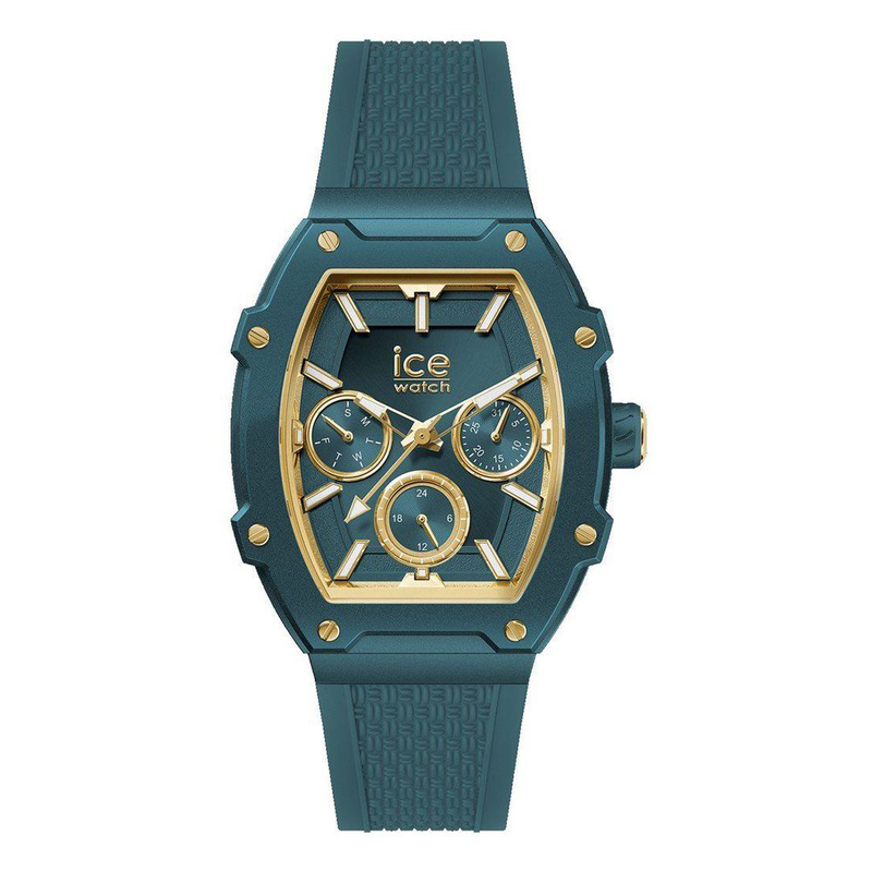 Bicolor synthetic sport watch-null