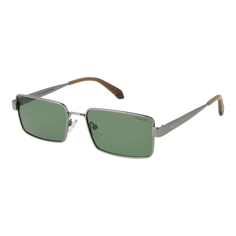 Gray metal sunglasses-null
