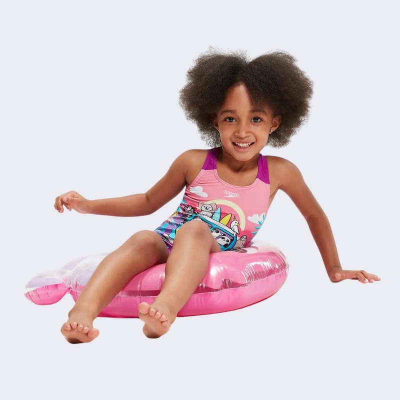 Girls digital printed swimsuit image number null