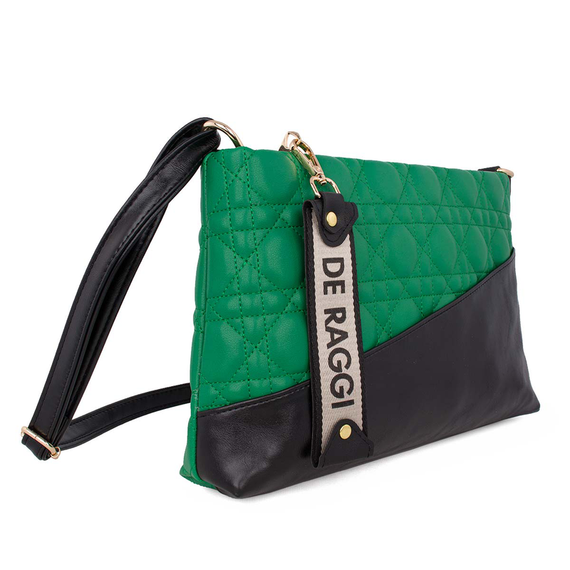 Women's crossbody bag in green 25115-1313-gr image number null
