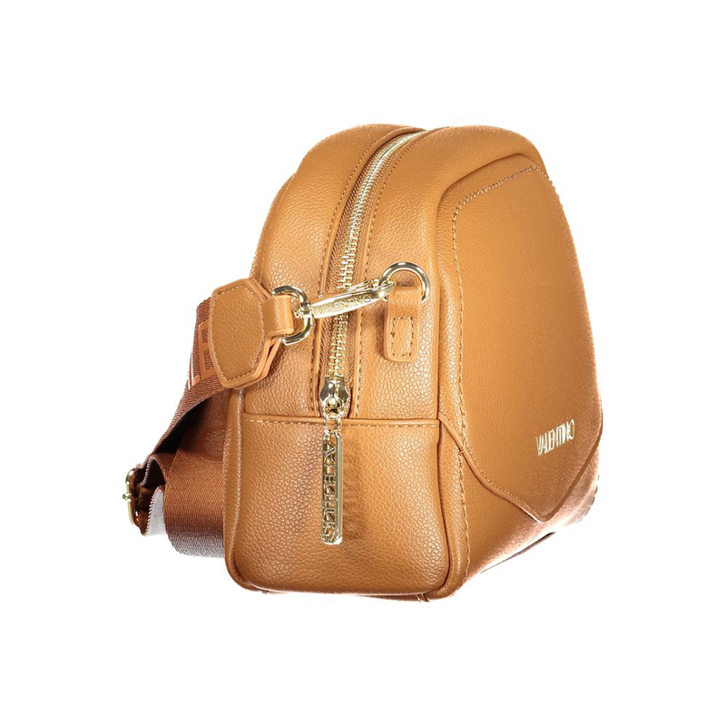 Brown polyurethane women's bag-null