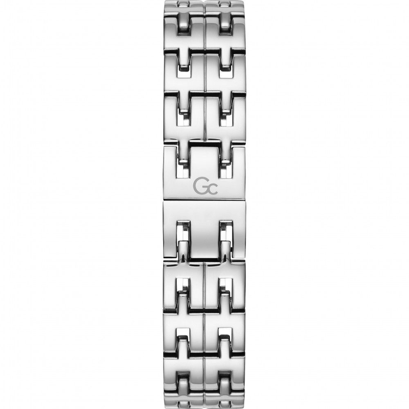 Silver stainless steel dress watch-null