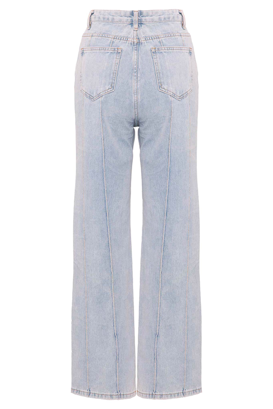 Jeans with seam details-null