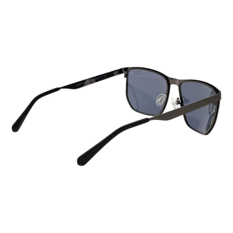 Gray metal sunglasses-null
