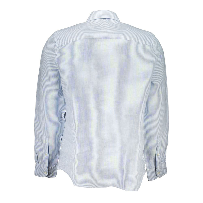 Azzurro linen men shirt-null