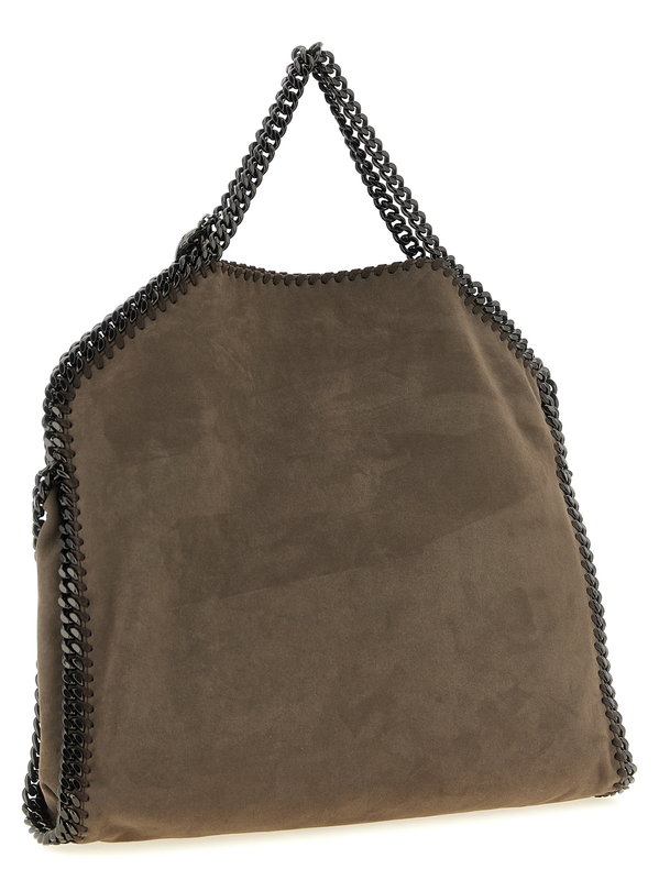 Gray polyamide handbag-null