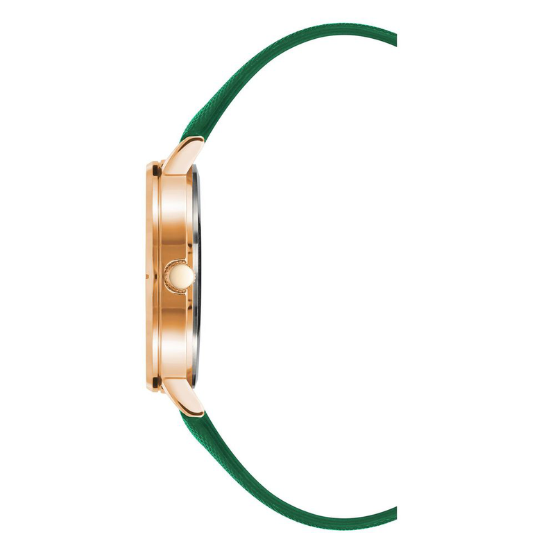Bicolor plastic dress watch-null