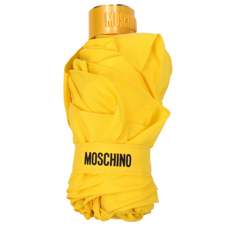 Yellow polyester umbrella-null