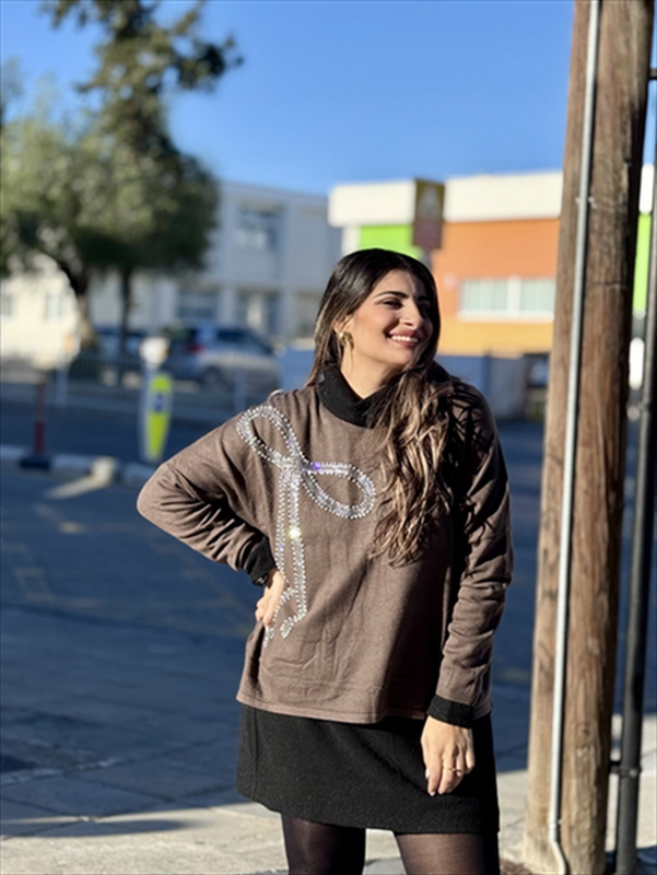 Knitted sweater oversized-null