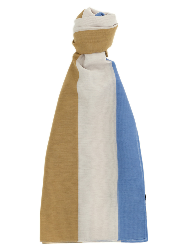 Multicolor cotton foulard-null