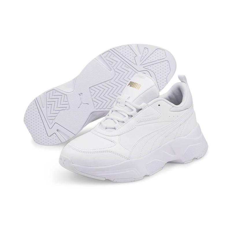 Product image: Cassia synthetic leather womens trainers-null