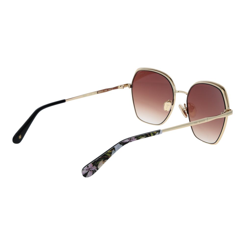 Gold metal sunglasses-null