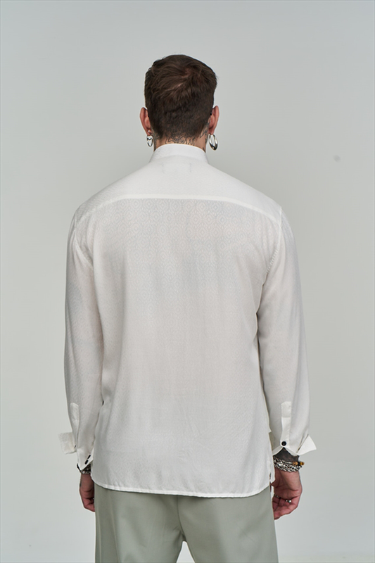 Product image: Stefan the viscose printed shirt-null