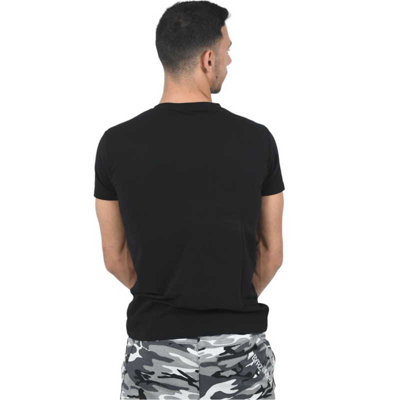 Slim v neck t-shirt with spandex #8025 image number null