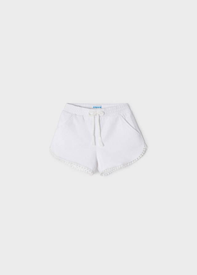 Σορτς φουτερ, White, medium
