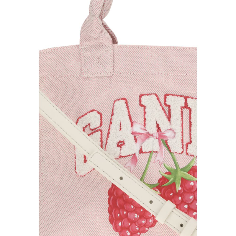 Multicolor recycled polyester shoulder bag-null