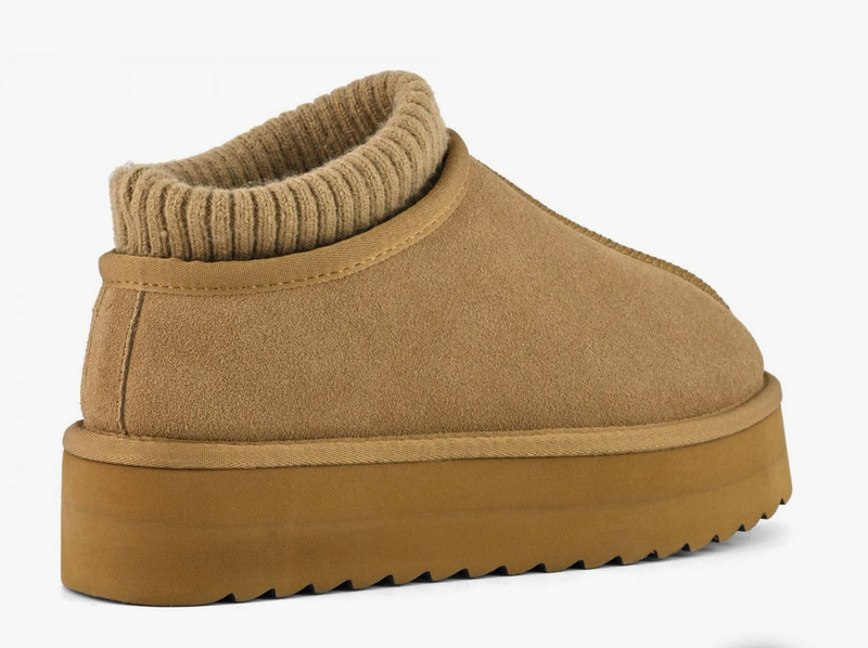 Colors of california sabot with sock on platform sole image number null
