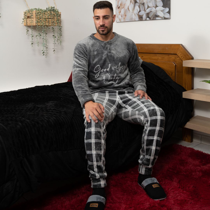 Men pajama velvet fleece #q2746 image number null