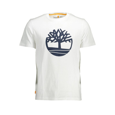 White organic cotton men's t-shirt, White, medium