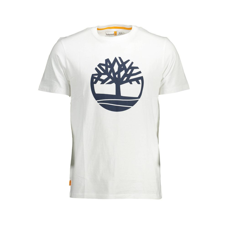 White organic cotton men's t-shirt-null