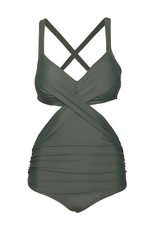 Push-up one piece swimsuit-null