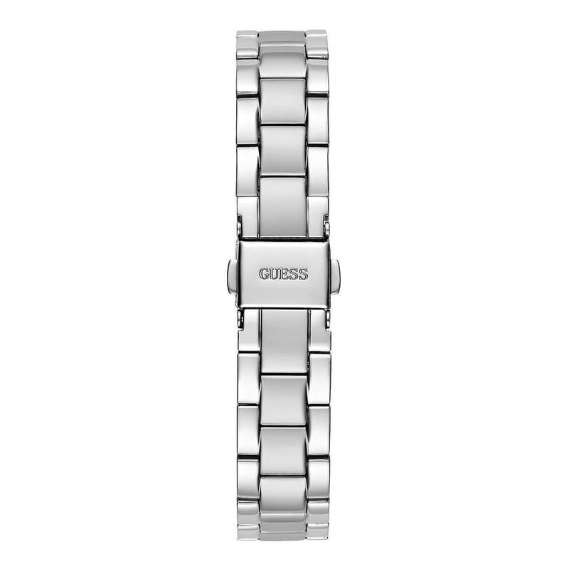 Gray stainless steel dress watch-null