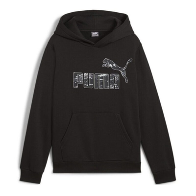 Puma junior essentials camo hoodie