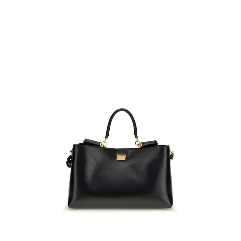 Black calf leather bos taurus shoulder bag-null