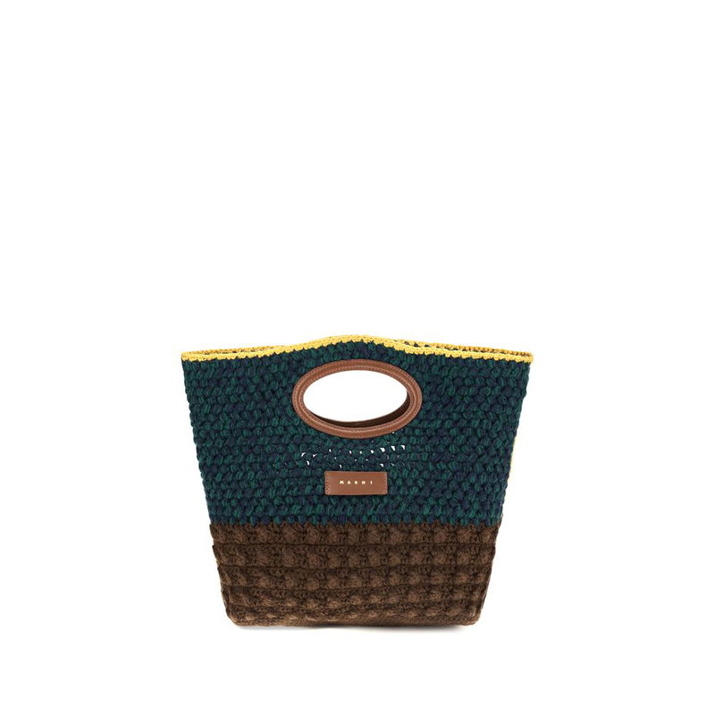 Multicolor wool oves aries handbag-null