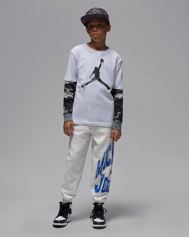 Nike jordan boys mj mvp hbr jm flc pant-null