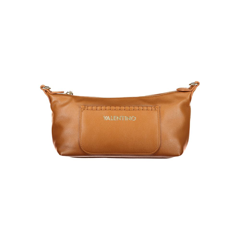 Brown polyethylene handbag-null