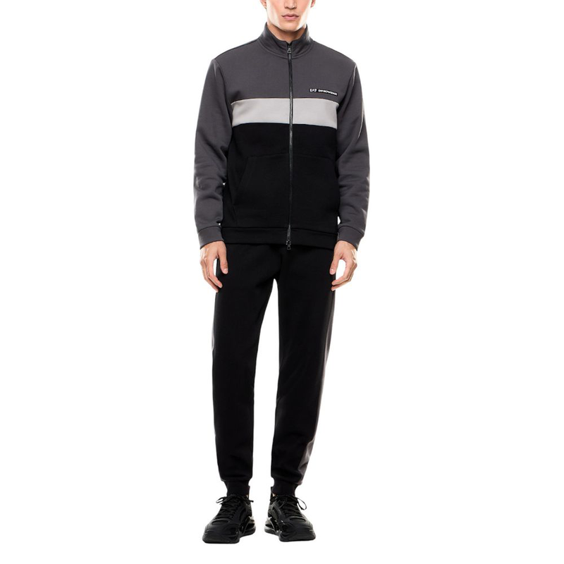 Black cotton sweatsuit-null