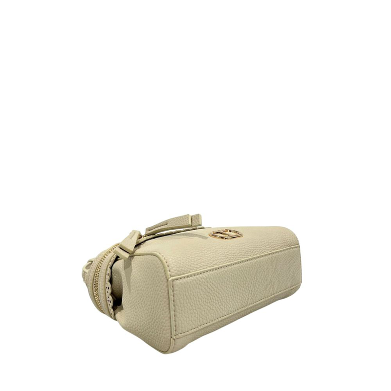 Beige pu women handbag-null