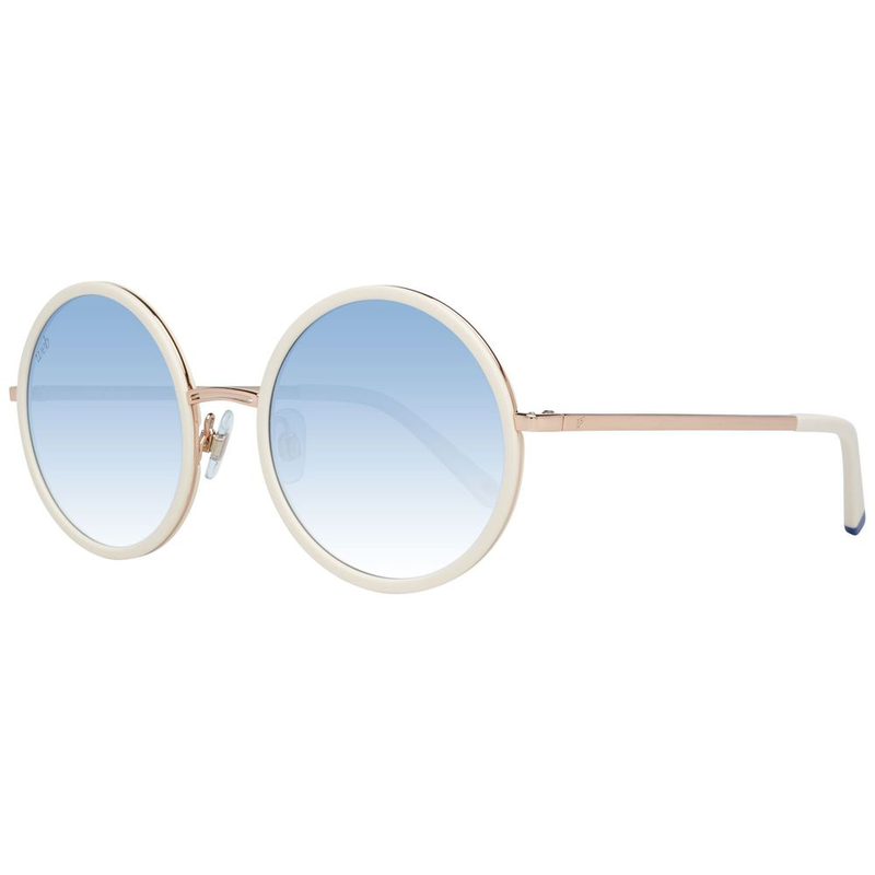 Beige metal sunglasses-null