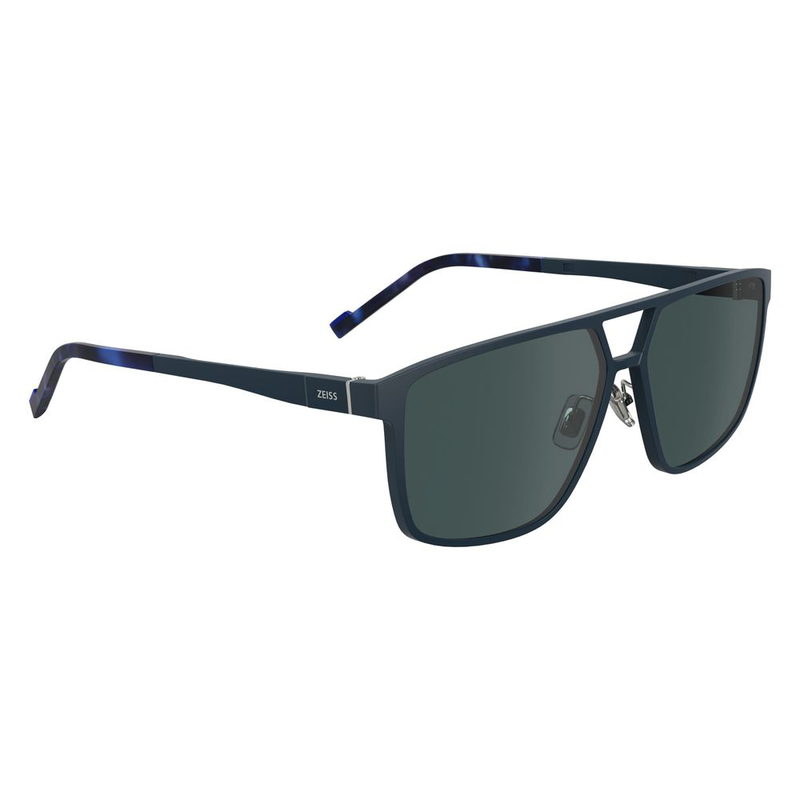 Blue injected sunglasses-null