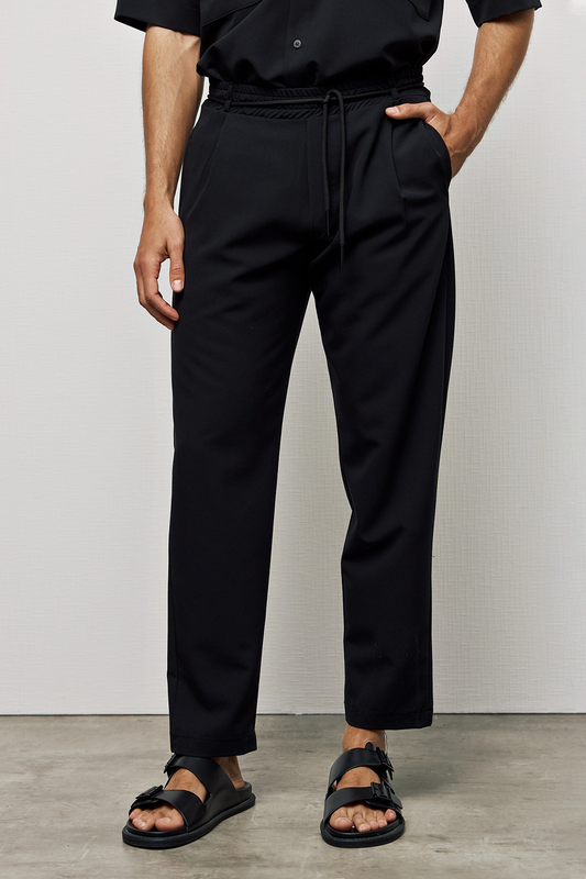 Pcoc jogger pant with belt-null
