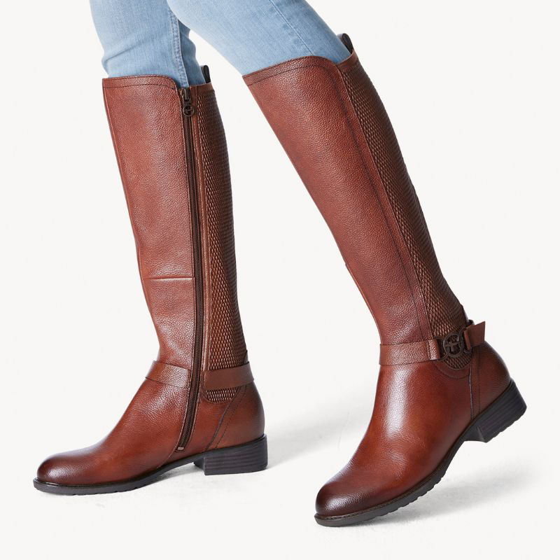 Tamaris women leather boots-null