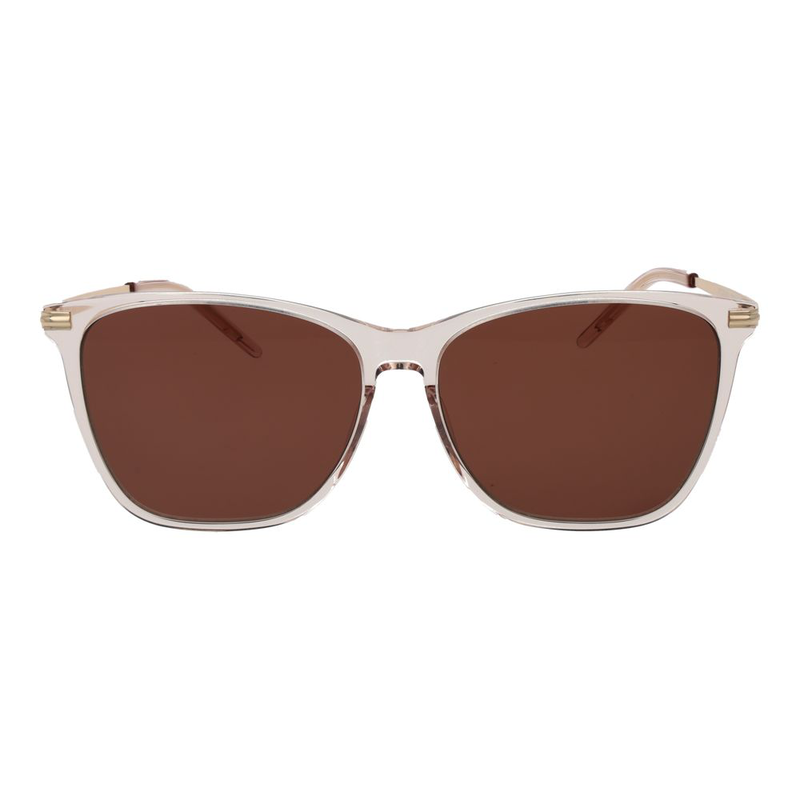 Beige plastic sunglasses-null