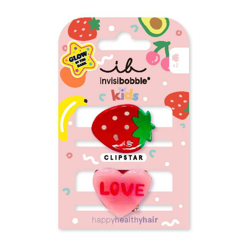 Invisibobble clipstar glow kids frutti strawberry-null