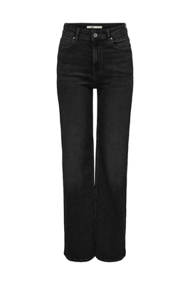 Only luna wide leg jeans, Grey, medium