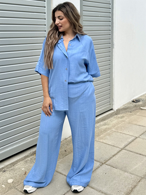 Shirt oversized, Navy, medium